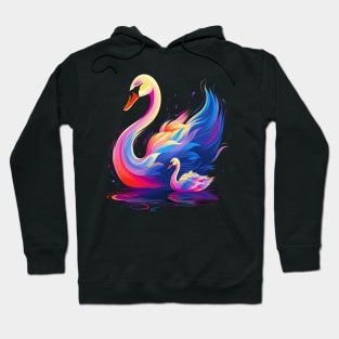 Swan Fathers Day Hoodie